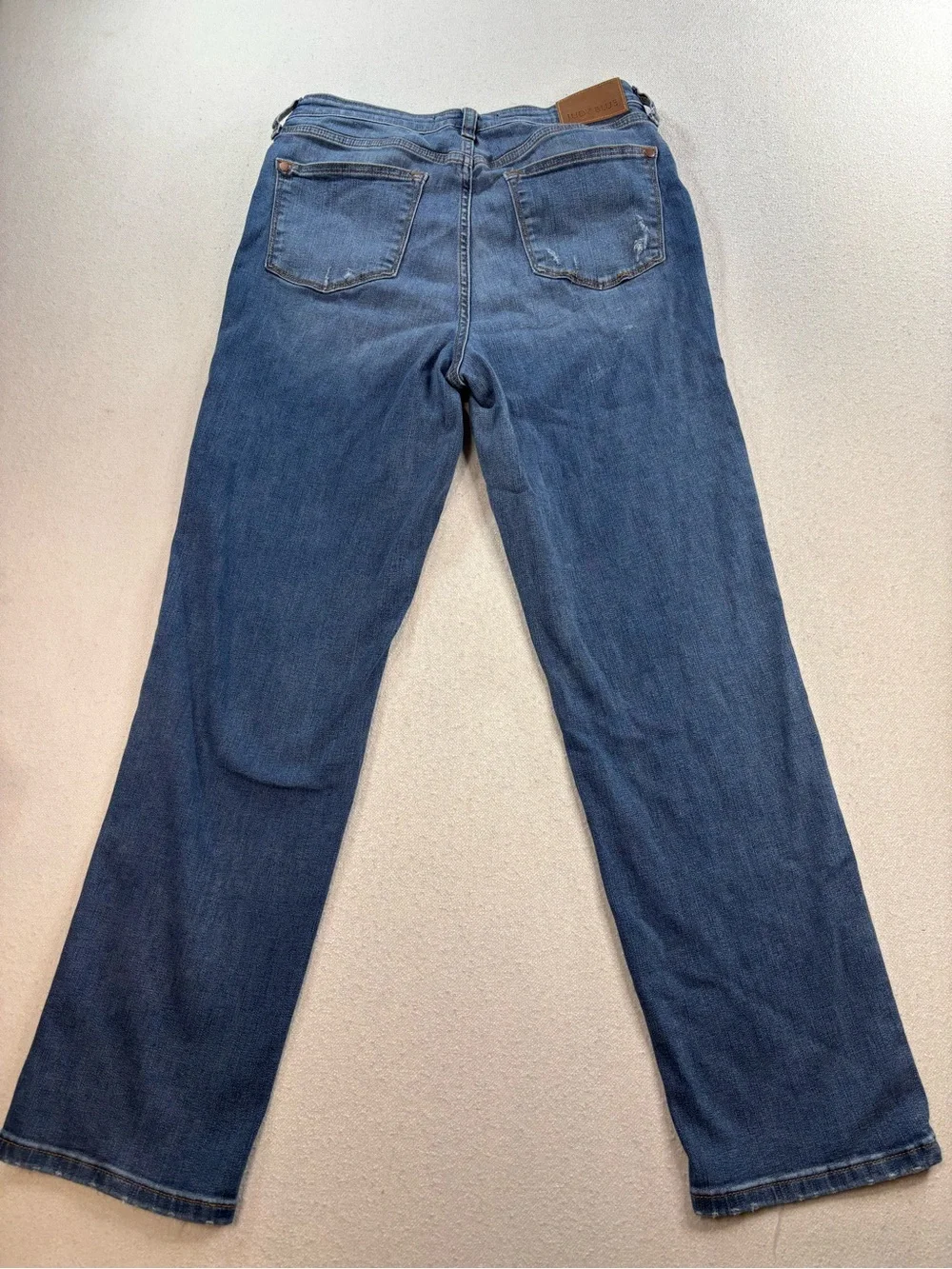 Judy Blue Straight Fit Jeans Womens Size 9/29 Medium Wash Stretch Denim - Picture 3 of 7